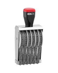 COLOP számbélyegző 6 karakter / 15 mm (15006)