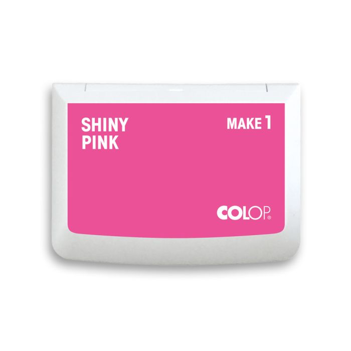COLOP Make 1 asztali bélyegzőpárna pink színben, 90×50 mm méretben