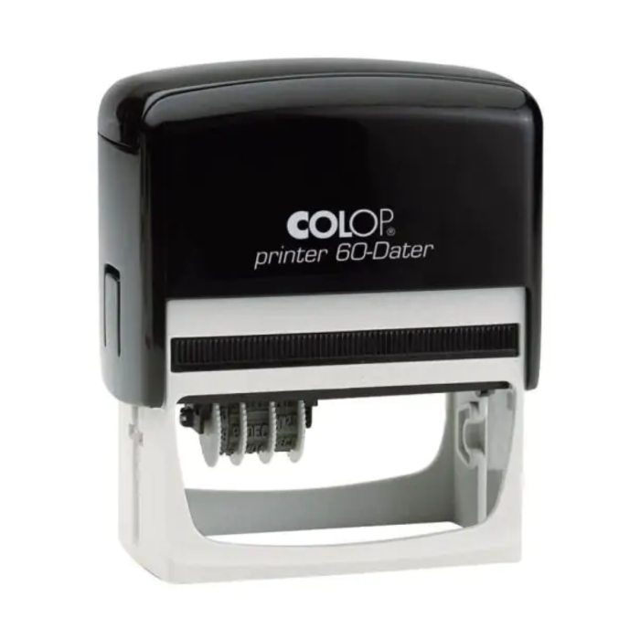Dátumbélyegző szöveggel, Colop Printer 60 bal